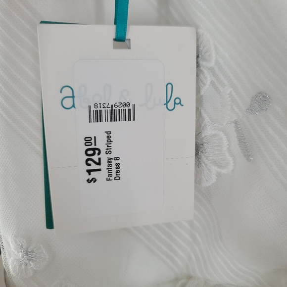Abel & Lula Fantasy Striped Dress Sz 8 - Picture 2 of 15